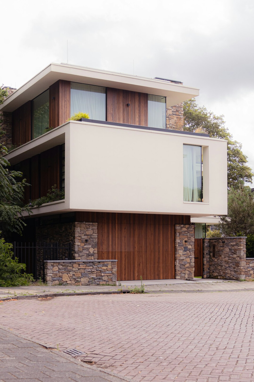 modern house exterior